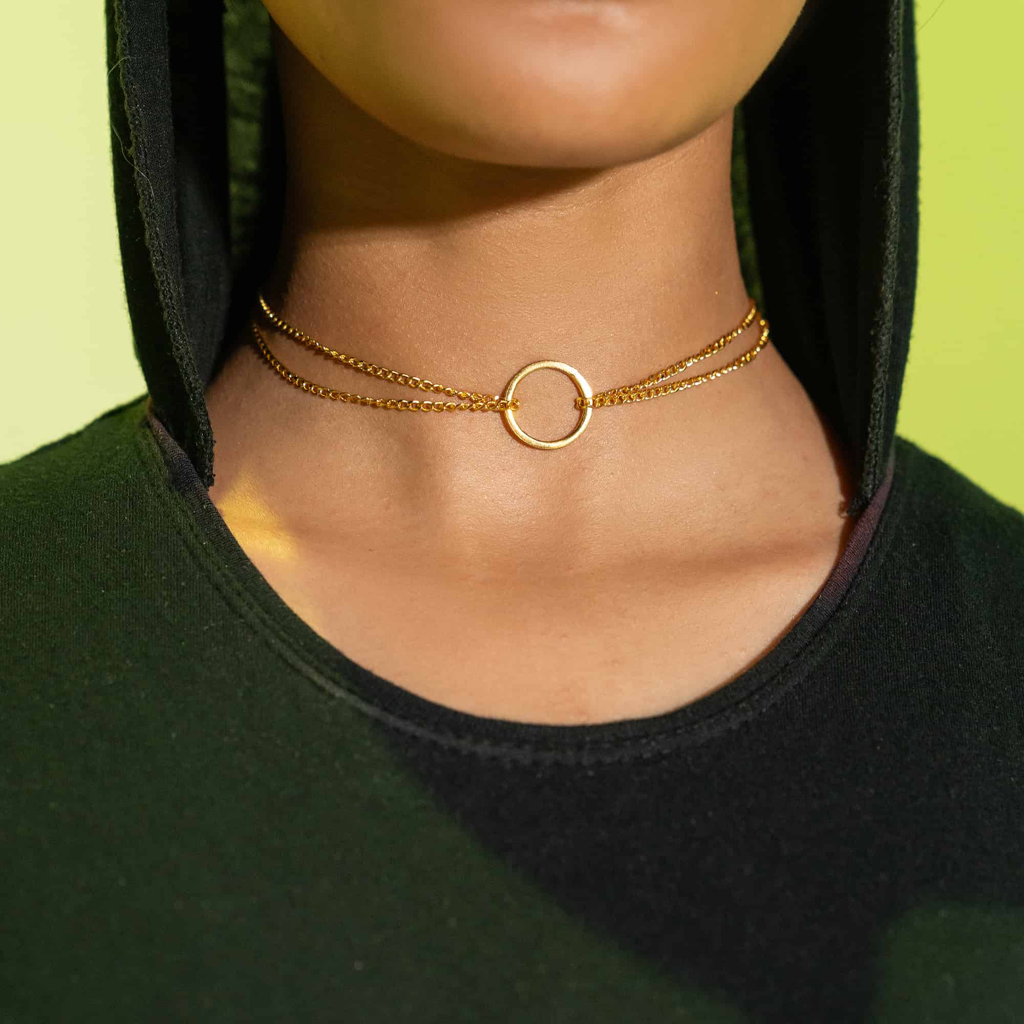 Golden Loop Necklace