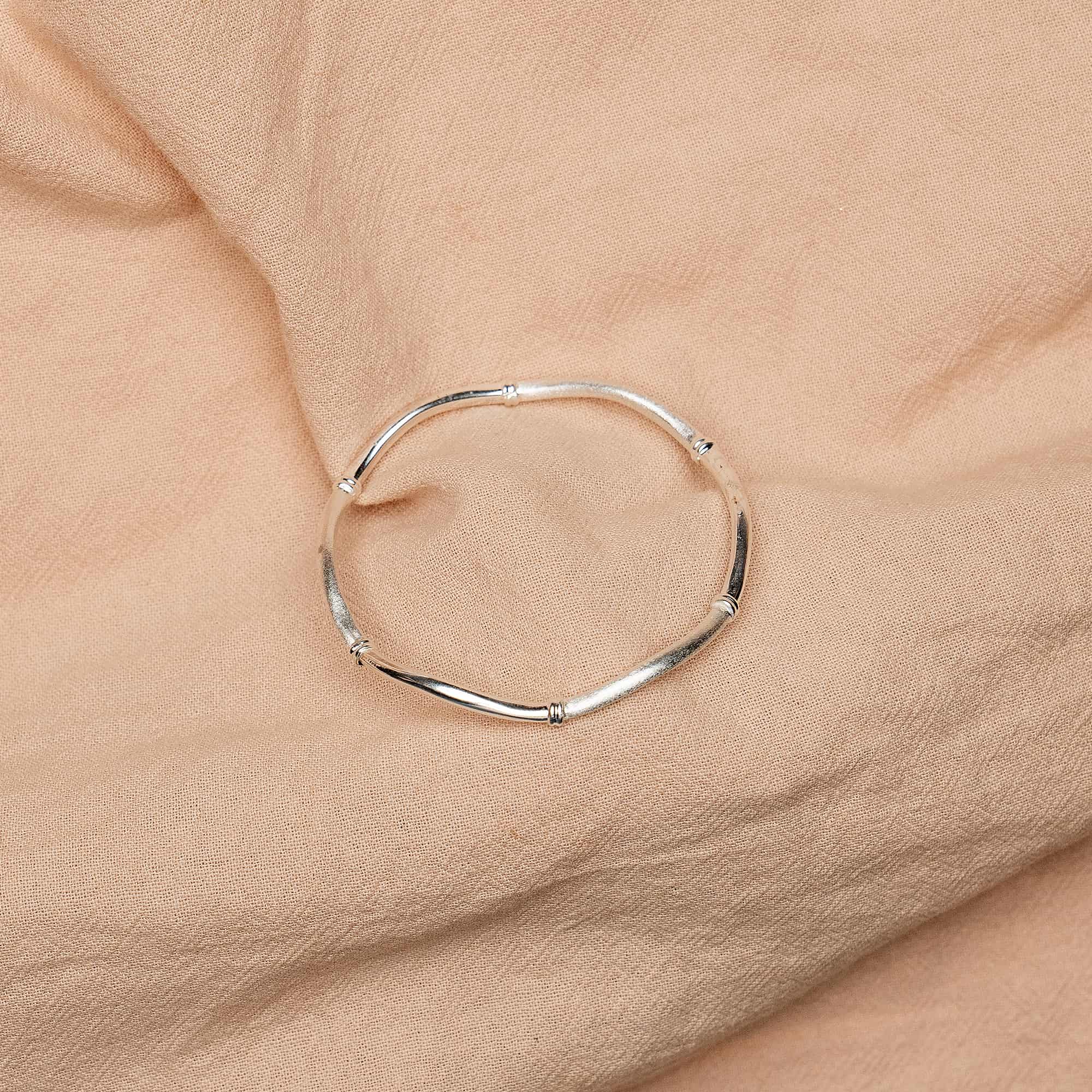 Silver Flow Bracelet